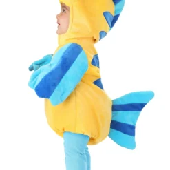 Zhenjiang Lian Yew Every Age Garment Accessories A Disney The Little Mermaid Infant Flounder Costume 13 Zhenjiang Lian Yew Every Age Garment Accessories A Disney The Little Mermaid Infant Flounder Costume -Elope Store infant flounder costume alt 5