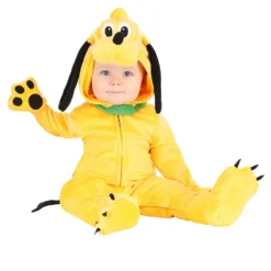 Zhenjiang Lian Yew Every Age Garment Accessories A Disney Pluto Costume For Infants -Elope Store infant pluto costume alt 5
