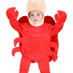 Zhenjiang Lian Yew Every Age Garment Accessories A Disney Sebastian Costume For Infants -Elope Store infant sebastian costume alt 5