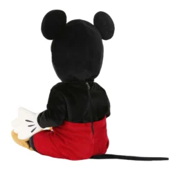 M&R TOY CO., LTD Snuggly Disney Mickey Mouse Baby Costume 10 M&R TOY CO., LTD Snuggly Disney Mickey Mouse Baby Costume -Elope Store infant snuggly mickey mouse costume alt 2