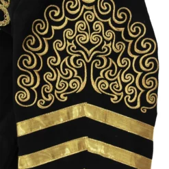 Elope Men's Jimi Hendrix Deluxe Jacket Costume -Elope Store jimi hendrix adult deluxe jacket alt 4