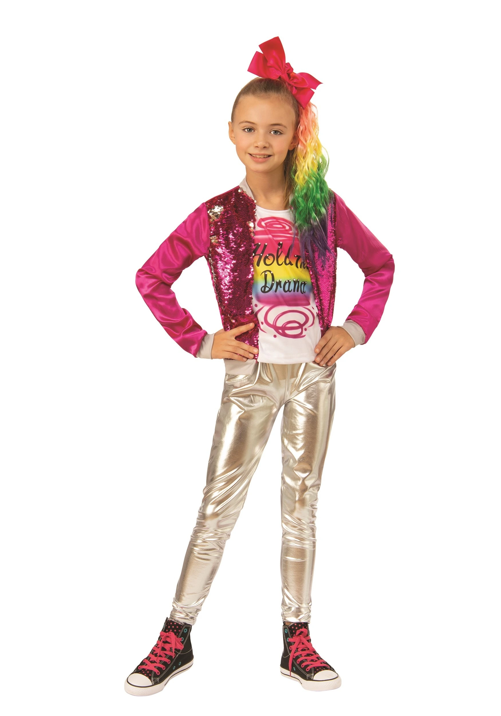Rubies Costume Co. Inc JoJo Siwa Hold The Drama Costume 3 Rubies Costume Co. Inc JoJo Siwa Hold The Drama Costume