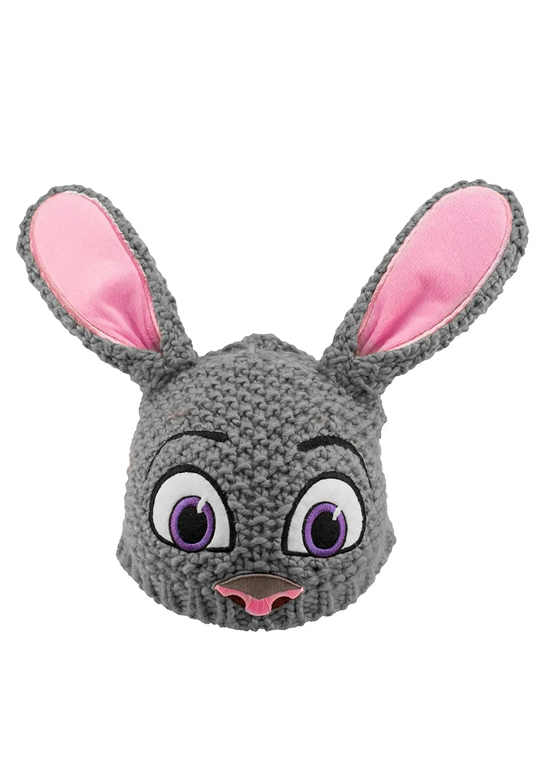 Elope Disney Judy Hopps Knit Gray Beanie 4 Elope Disney Judy Hopps Knit Gray Beanie - Image 2