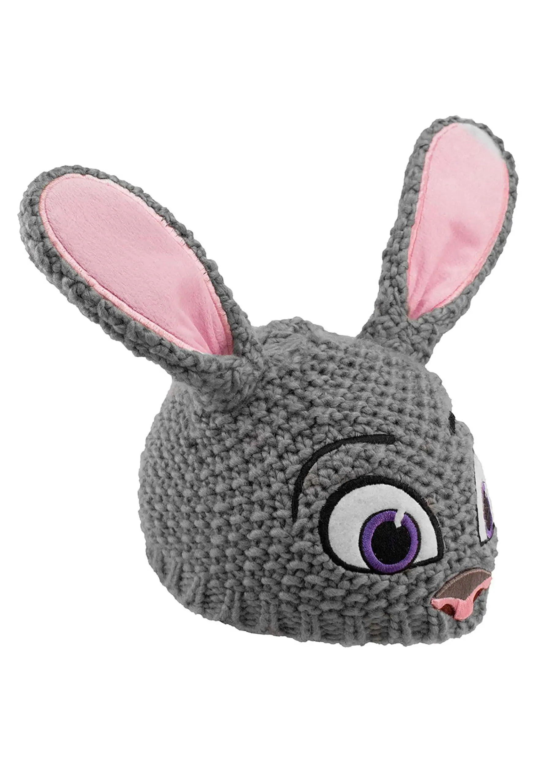 Elope Disney Judy Hopps Knit Gray Beanie 5 Elope Disney Judy Hopps Knit Gray Beanie - Image 3