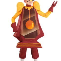 Fun Costumes Cogsworth Costume For Kids From Disney's Beauty And The Beast -Elope Store kids beauty and the beast cogsworth costume alt 6