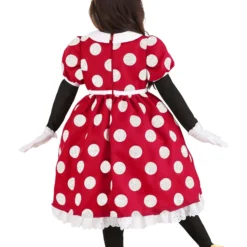 Fun Costumes Deluxe Disney Minnie Mouse Costume For Girls -Elope Store kids deluxe minnie mouse costume alt 5