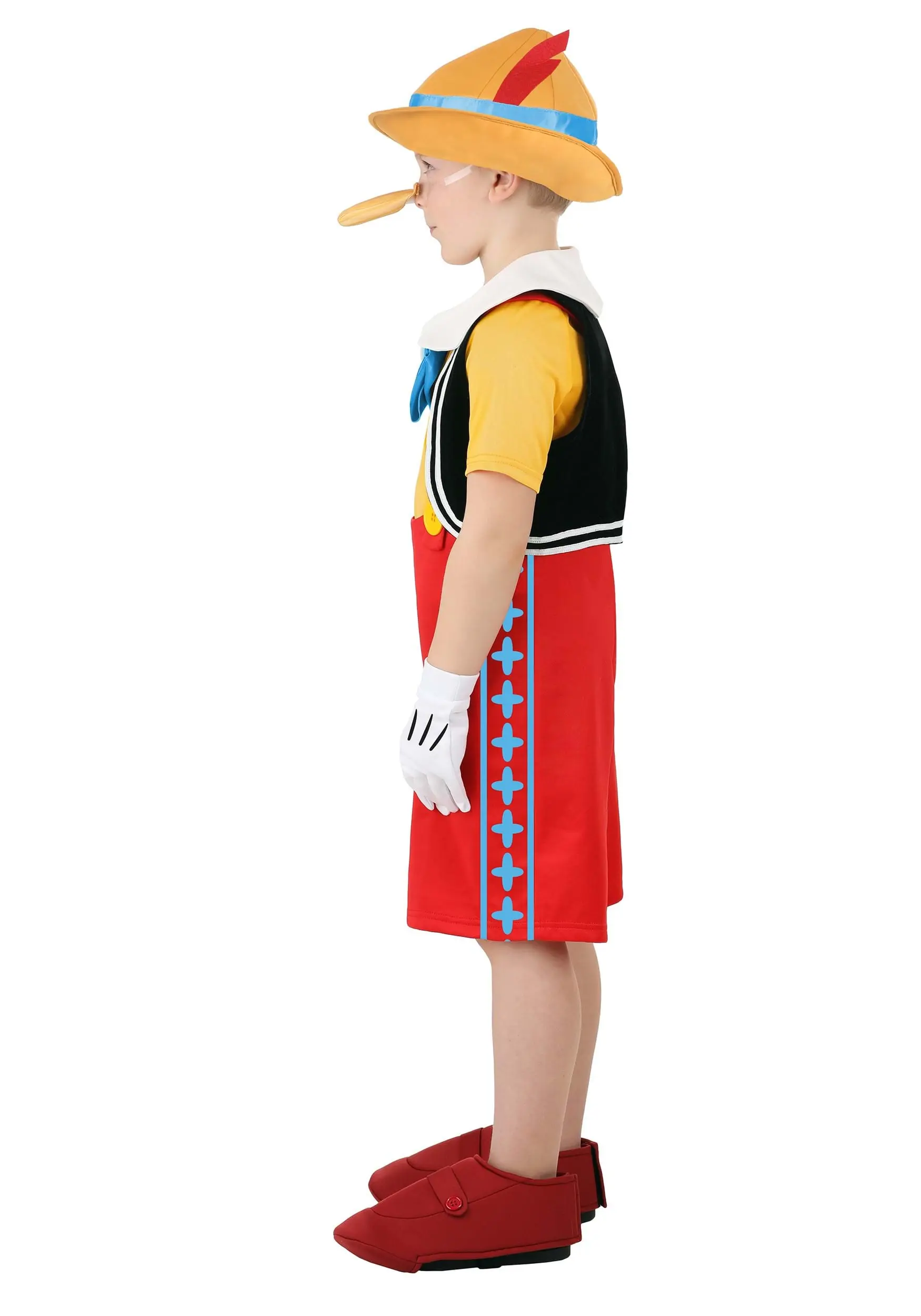 Fun Costumes Deluxe Disney Pinocchio Costume For Kids 6 Fun Costumes Deluxe Disney Pinocchio Costume For Kids - Image 4