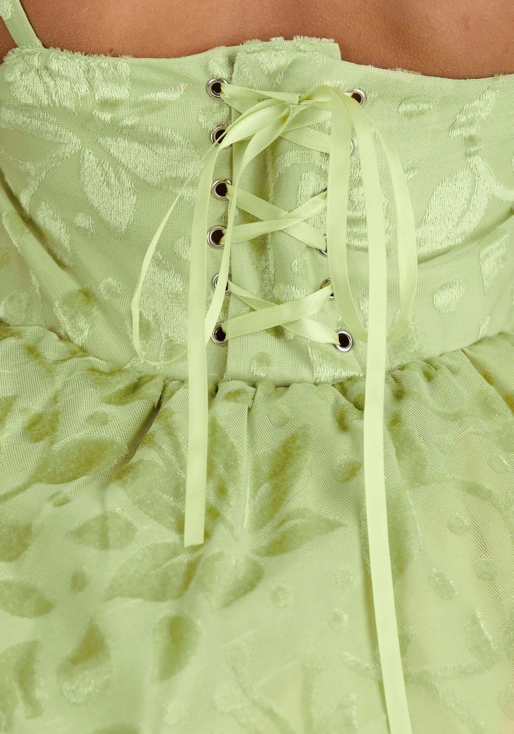 Armada Girl's Disney Deluxe The Princess And The Frog Tiana Costume 9 Armada Girl's Disney Deluxe The Princess And The Frog Tiana Costume - Image 7