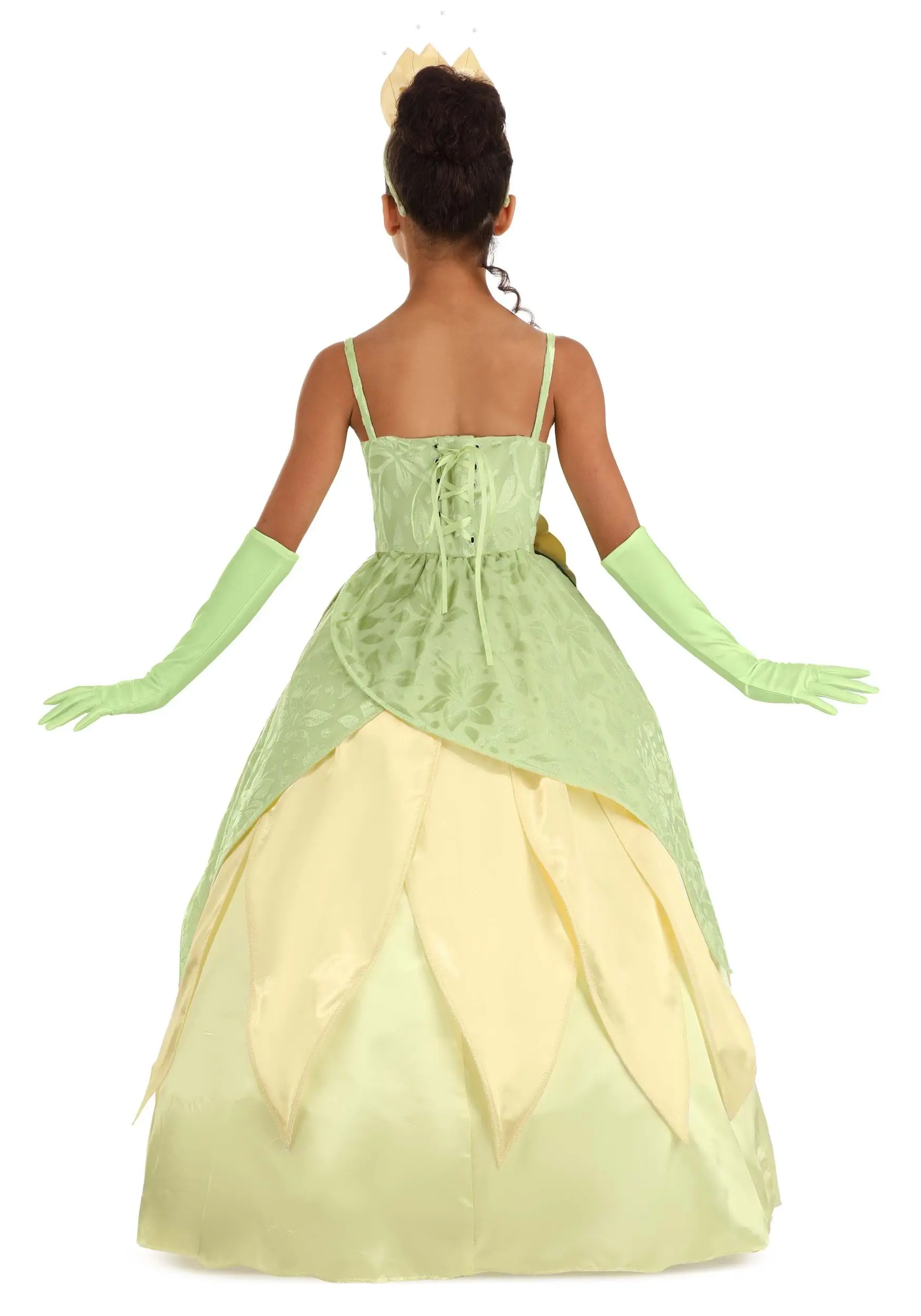 Armada Girl's Disney Deluxe The Princess And The Frog Tiana Costume 10 Armada Girl's Disney Deluxe The Princess And The Frog Tiana Costume - Image 8