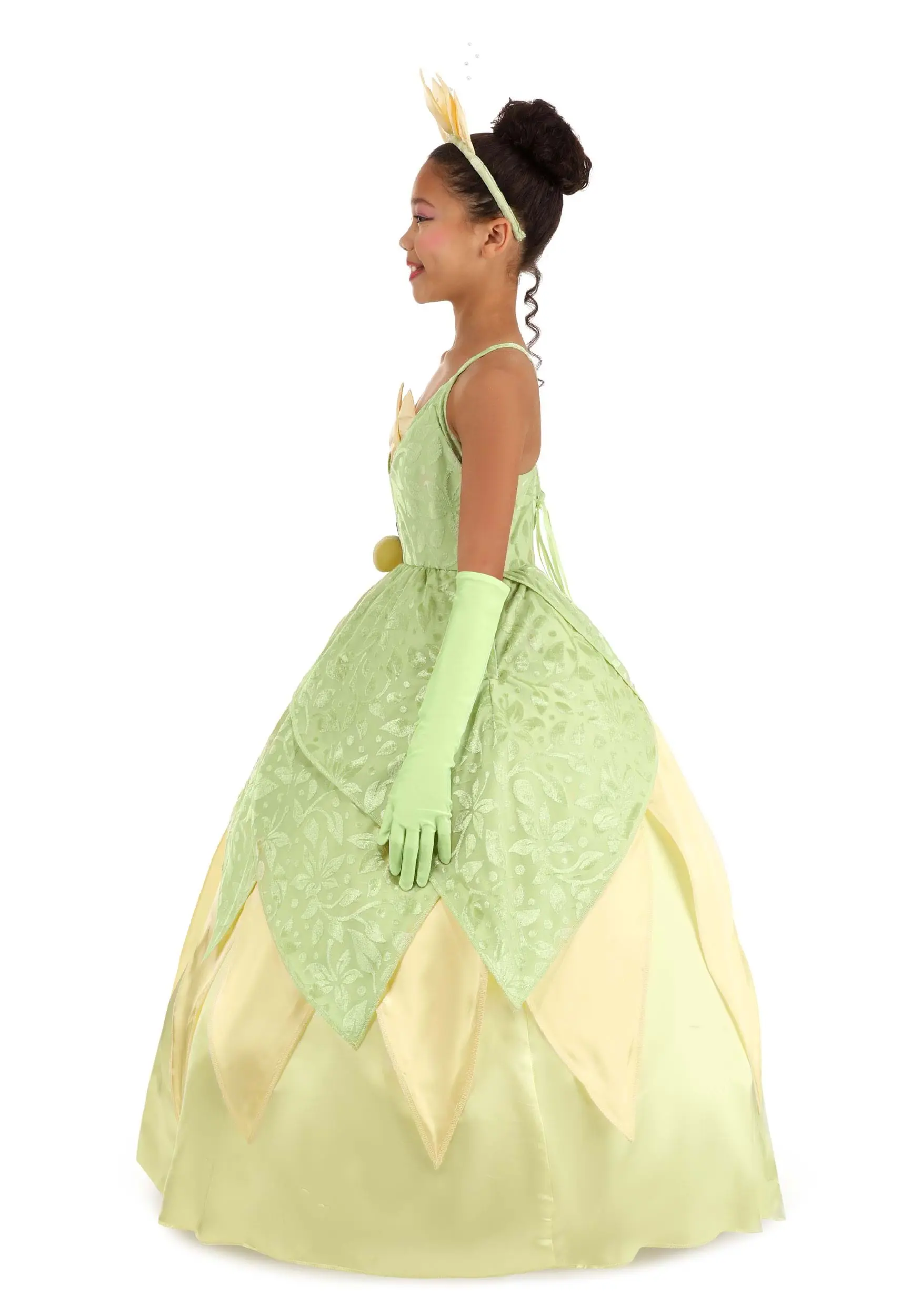 Armada Girl's Disney Deluxe The Princess And The Frog Tiana Costume 11 Armada Girl's Disney Deluxe The Princess And The Frog Tiana Costume - Image 9