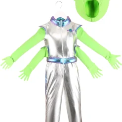 Fun Costumes Friendly Alien Costume For Kids -Elope Store kids friendly alien costume alt 2