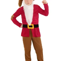 Fun Costumes Disney Snow White Grumpy Dwarf Costume Kids -Elope Store kids grumpy dwarf costume alt 3