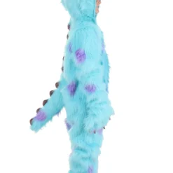 Zhenjiang Lian Yew Every Age Garment Accessories A Disney Hooded Monsters Inc Sulley Costume For Kid's -Elope Store kids hooded monsters inc sulley costume alt 8