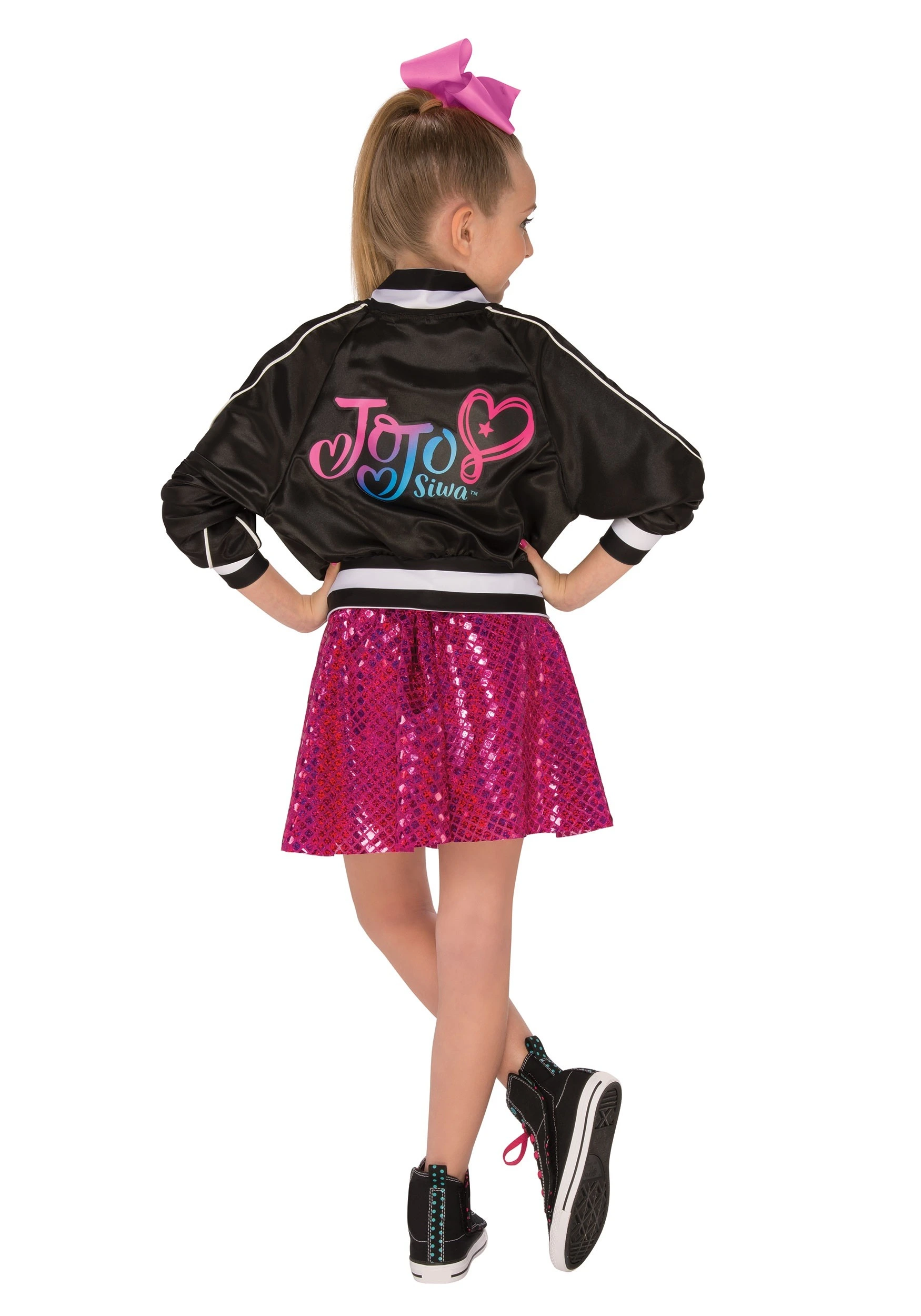 Rubies Costume Co. Inc Kids Jojo Siwa Jacket Costume 4 Rubies Costume Co. Inc Kids Jojo Siwa Jacket Costume - Image 2