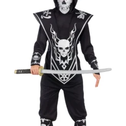 Fun World Kids Skull Ninja Costume