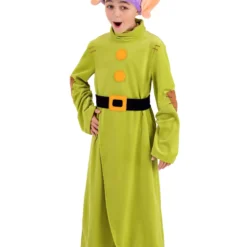 Fun Costumes Dopey Costume For Kids From Disney's Snow White 8 Fun Costumes Dopey Costume For Kids From Disney's Snow White -Elope Store kids snow white dopey costume alt 3