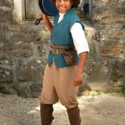 Fun Costumes Flynn Rider Costume For Kids From Disney's Tangled -Elope Store kids tangled flynn rider costume alt 1