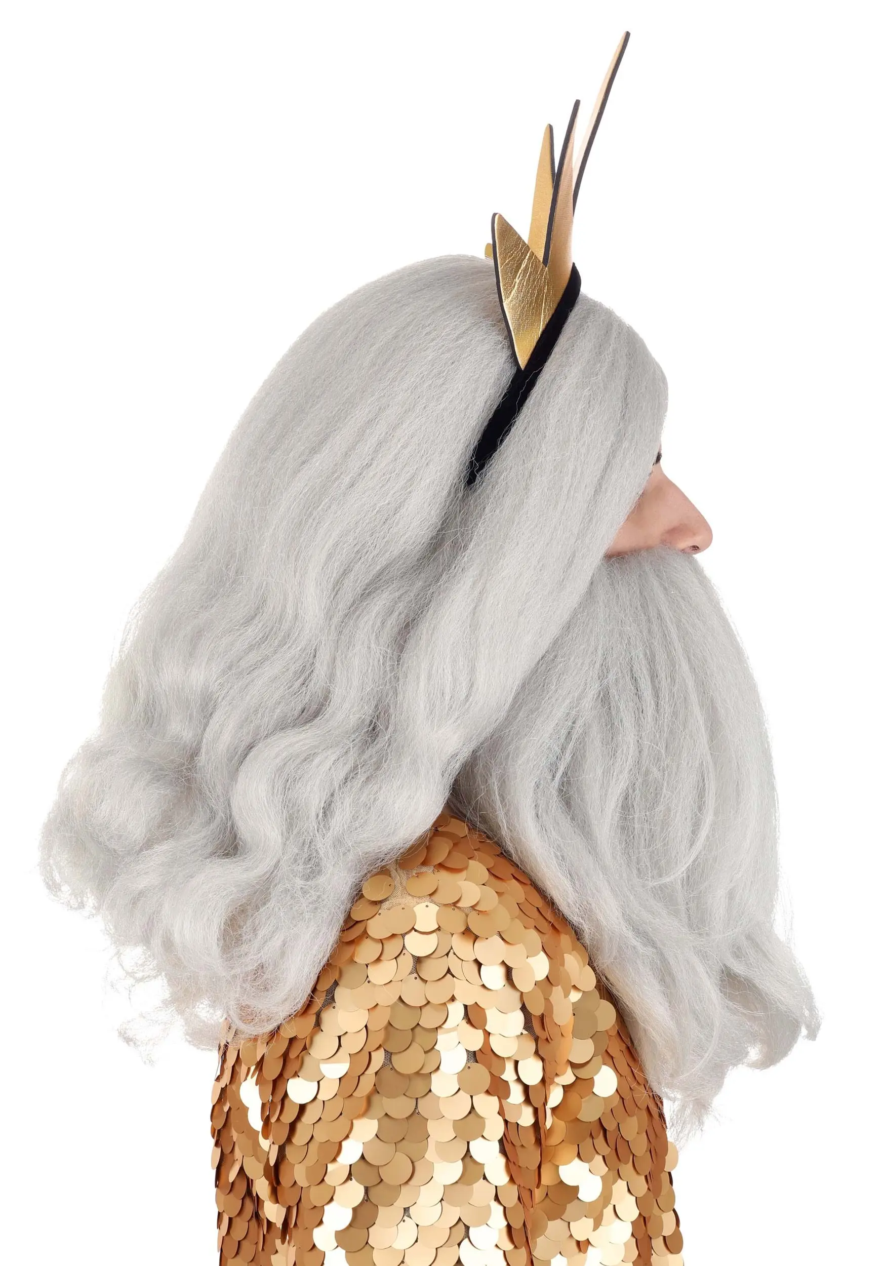 Partytime Wig Disney King Triton Beard And Wig Accessory Kit 6 Partytime Wig Disney King Triton Beard And Wig Accessory Kit - Image 4