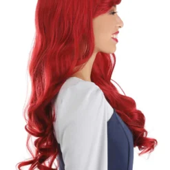 Partytime Wig Disney The Little Mermaid Women's Ariel Wig -Elope Store little mermaid ariel wig alt 4