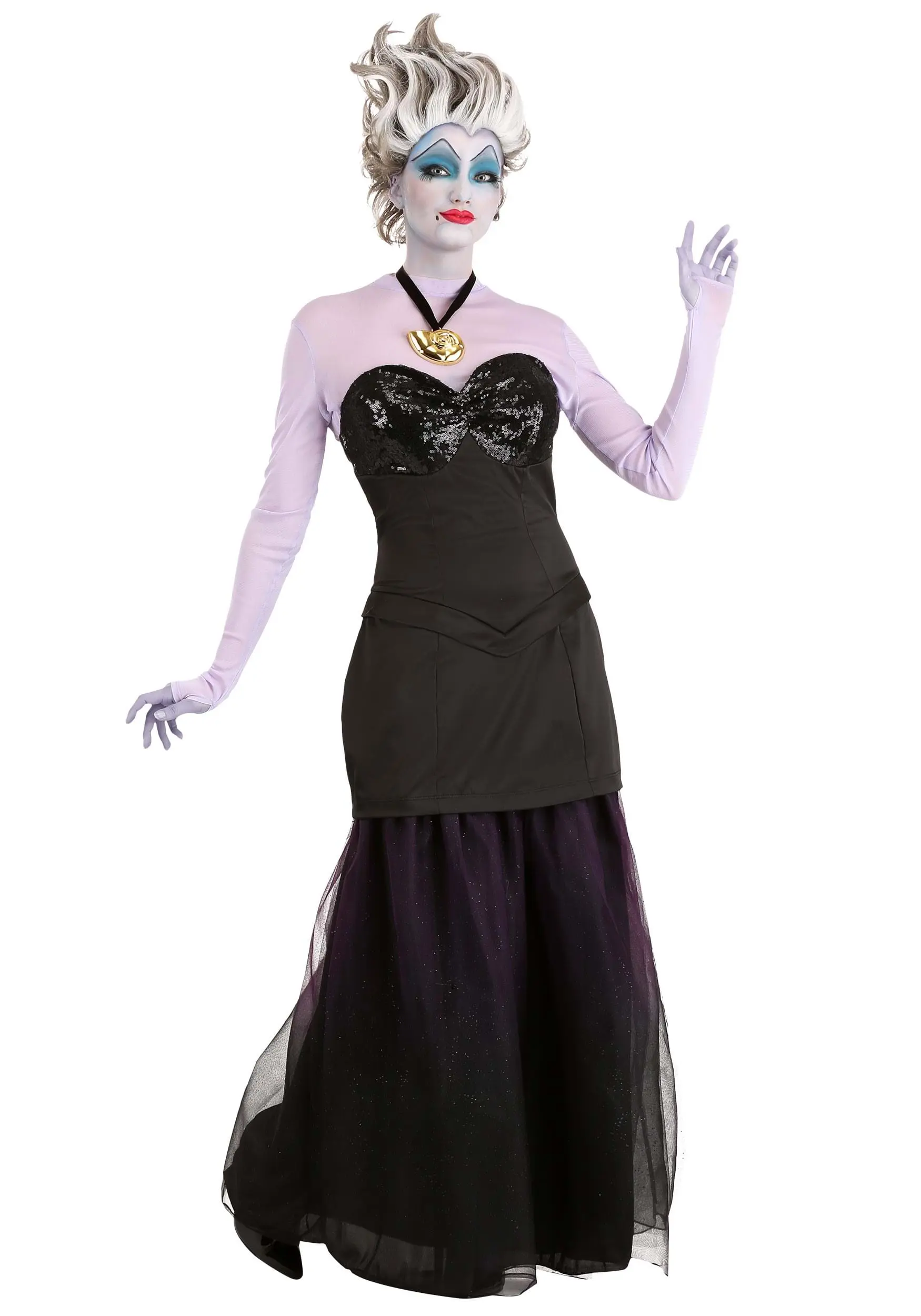 Disguise Limited Prestige Little Mermaid Ursula Women's Costume 5 Disguise Limited Prestige Little Mermaid Ursula Women's Costume - Image 3