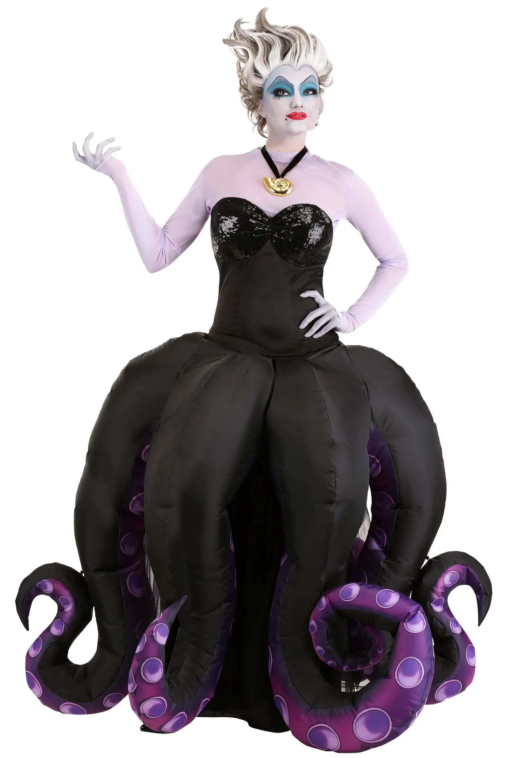 Disguise Limited Prestige Little Mermaid Ursula Women's Costume 8 Disguise Limited Prestige Little Mermaid Ursula Women's Costume - Image 6