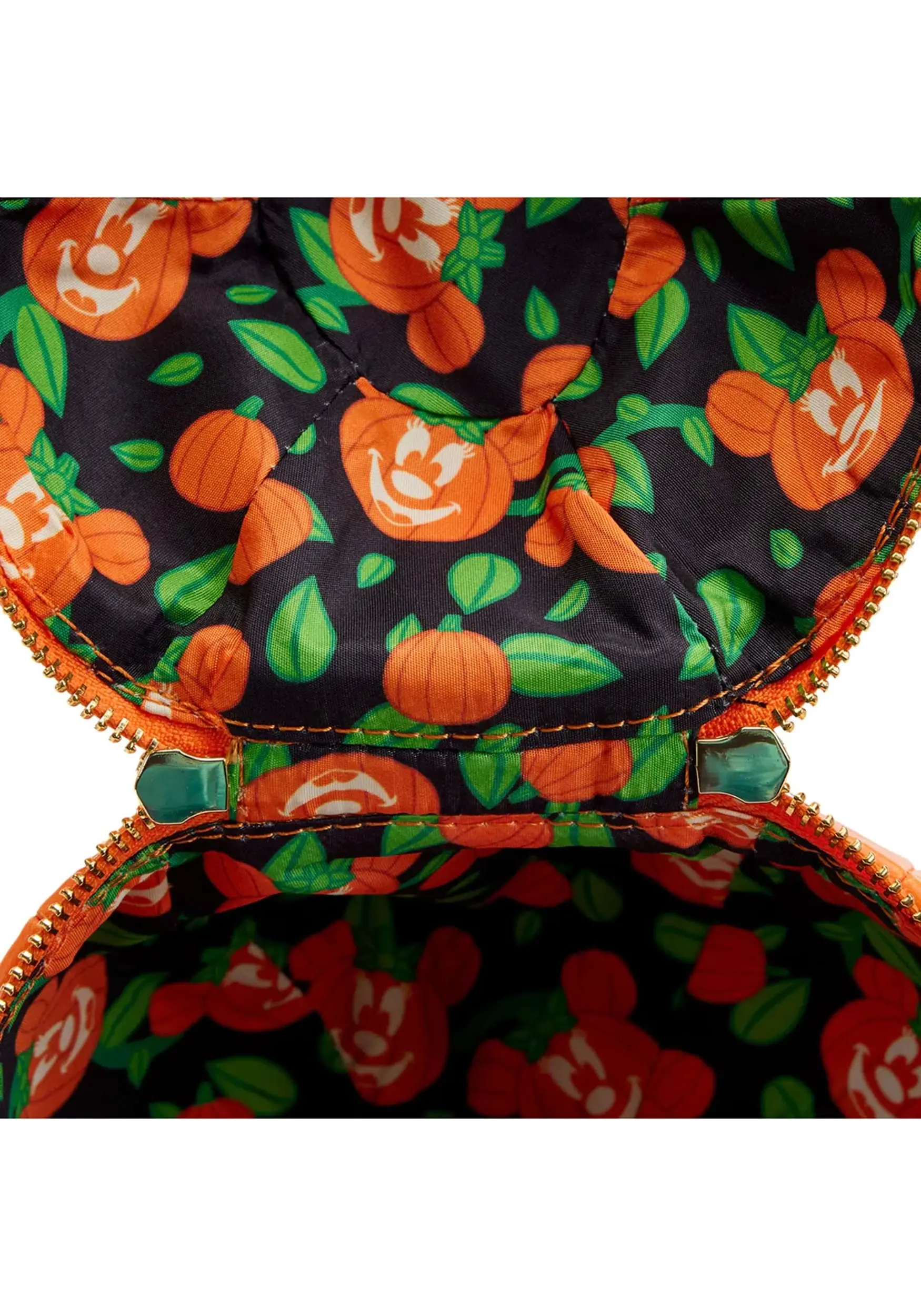 Disney Glow Face Loungefly Pumpkin Minnie Figural Crossbody Bag 8 Disney Glow Face Loungefly Pumpkin Minnie Figural Crossbody Bag - Image 6