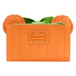 Loungefly Disney Glow Face Pumpkin Minnie Flap Wallet 10 Loungefly Disney Glow Face Pumpkin Minnie Flap Wallet -Elope Store loungefly disney glow face pumpkin minnie flap wal alt 3