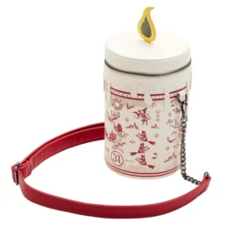 Disney Hocus Pocus Black Flame Loungefly Crossbody Bag -Elope Store loungefly disney hocus pocus black flame candle cr alt 3