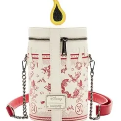 Disney Hocus Pocus Black Flame Loungefly Crossbody Bag -Elope Store loungefly disney hocus pocus black flame candle cr alt 4