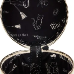 Disney Hocus Pocus Black Flame Loungefly Crossbody Bag -Elope Store loungefly disney hocus pocus black flame candle cr alt 5