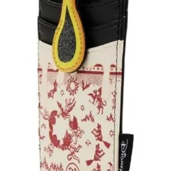 Loungefly Women's Disney Hocus Pocus Black Flame Wallet -Elope Store loungefly disney hocus pocus black flame wallet for women al 1