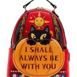 Disney Hocus Pocus Dani Binx Loungefly Mini Backpack -Elope Store loungefly disney hocus pocus dani binx mini backpa alt 1