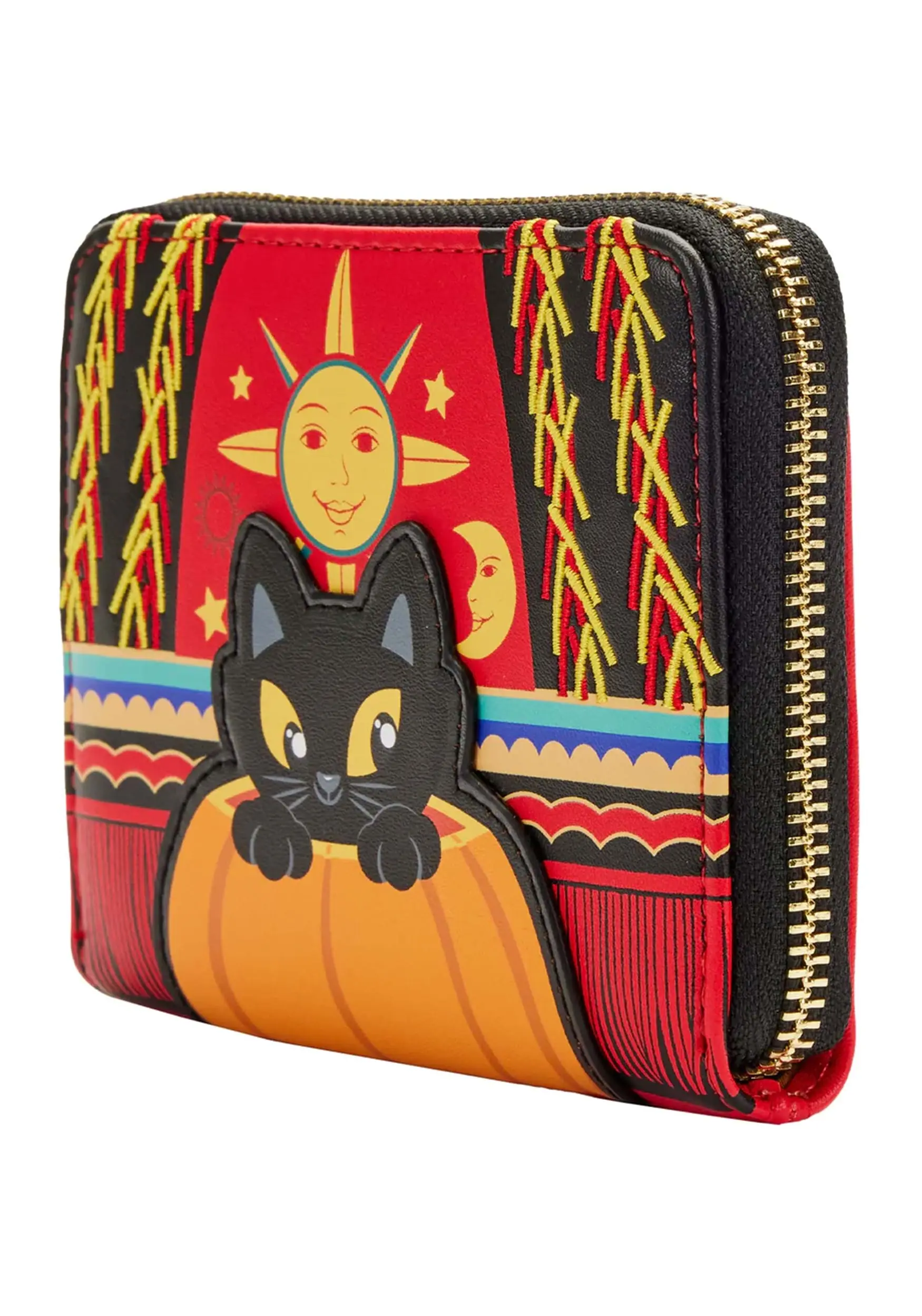 Loungefly Disney Hocus Pocus Dani Binx Ziparound Wallet 4 Loungefly Disney Hocus Pocus Dani Binx Ziparound Wallet - Image 2