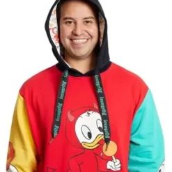 Loungefly Disney Huey, Dewey, And Louie Adult Halloween Hoodie -Elope Store loungefly disney huey dewey louie halloween un alt 4