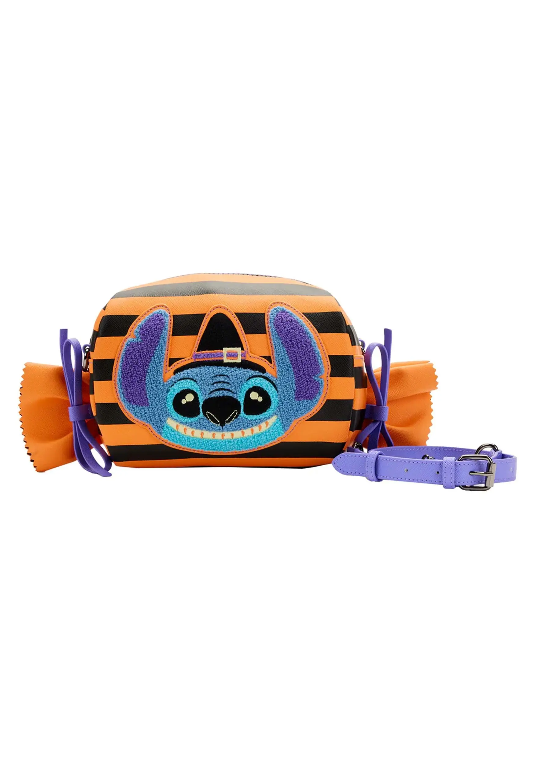 Lilo And Stitch Disney Loungefly Striped Halloween Bag 3 Lilo And Stitch Disney Loungefly Striped Halloween Bag