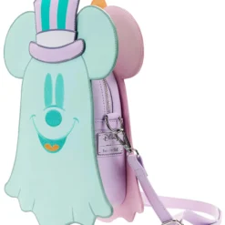 Loungefly Disney Pastel Ghost Mickey And Minnie Mouse Glow Crossbody Bag -Elope Store loungefly disney pastel ghost minnie and mickey gl alt 2
