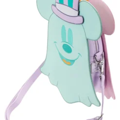 Loungefly Disney Pastel Ghost Mickey And Minnie Mouse Glow Crossbody Bag -Elope Store loungefly disney pastel ghost minnie and mickey gl alt 3