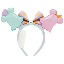 Women's Loungefly Disney Pastel Ghost Minnie And Mickey Ears Headband -Elope Store loungefly disney pastel ghost minnie and mickey headband alt