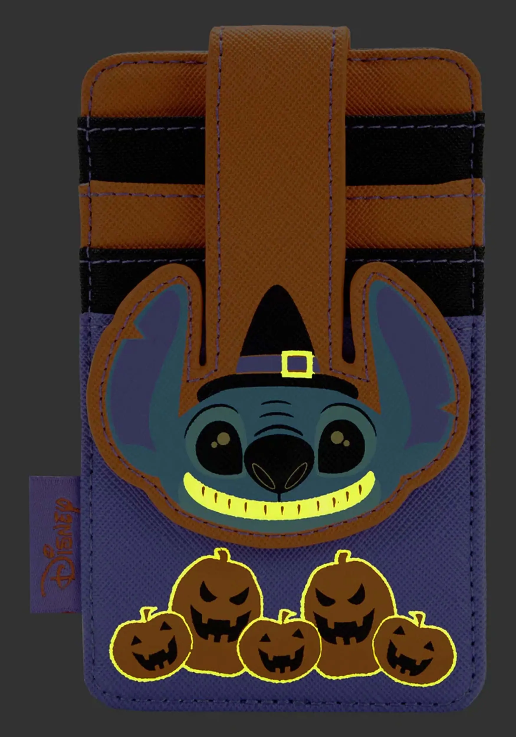 Loungefly Disney Lilo And Stitch Glow Halloween Candy Card Holder 6 Loungefly Disney Lilo And Stitch Glow Halloween Candy Card Holder - Image 4