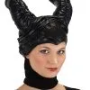 Elope Disney Maleficent Stuffed Adult Headpiece 1 Elope Disney Maleficent Stuffed Adult Headpiece -Elope Store maleficent plush headpiece