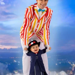 Fun Costumes Mary Poppins Bert Jacket Costume For Men 14 Fun Costumes Mary Poppins Bert Jacket Costume For Men -Elope Store mary poppins bert jacket costume alt 2