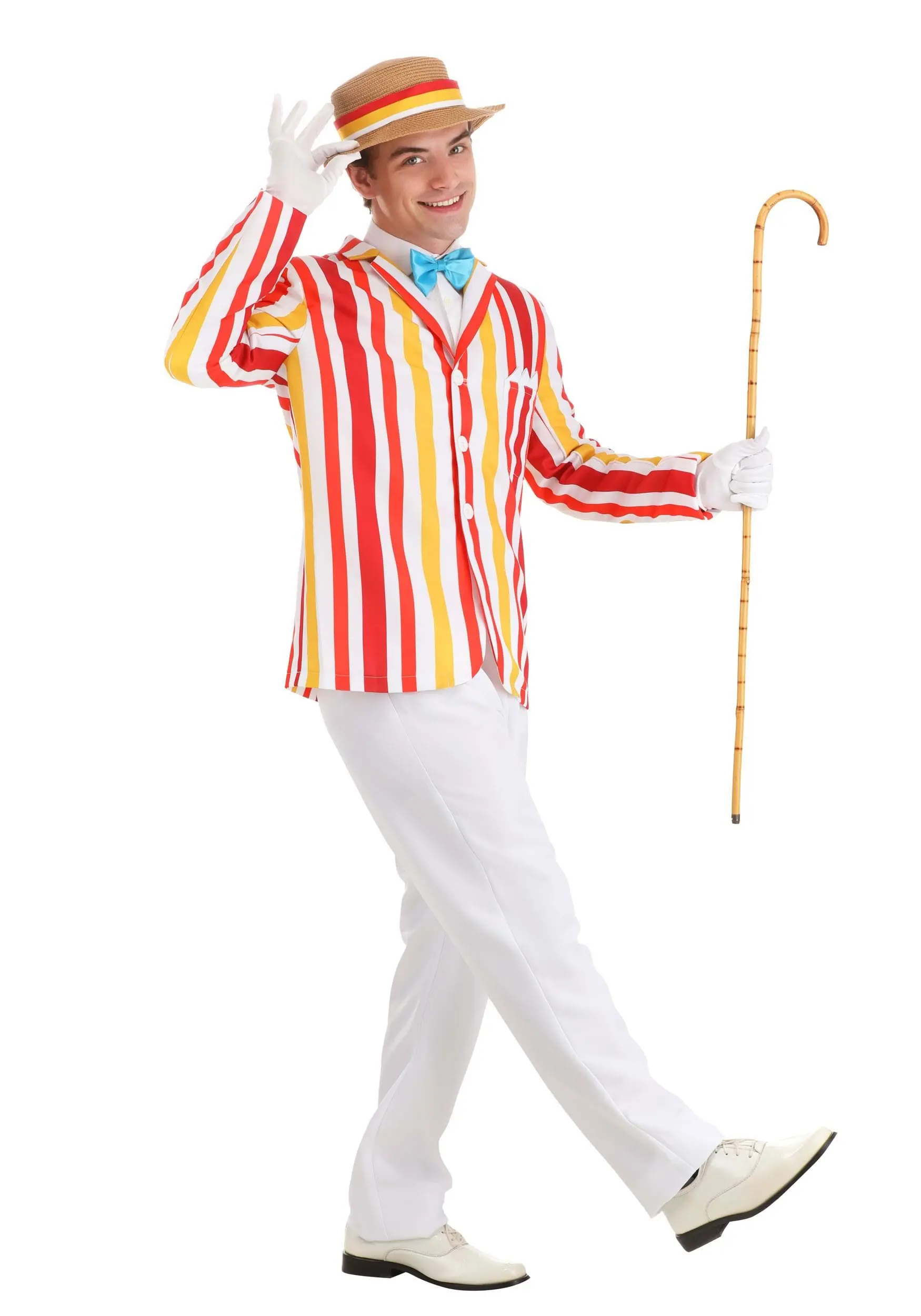 Fun Costumes Mary Poppins Bert Jacket Costume For Men 12 Fun Costumes Mary Poppins Bert Jacket Costume For Men - Image 10