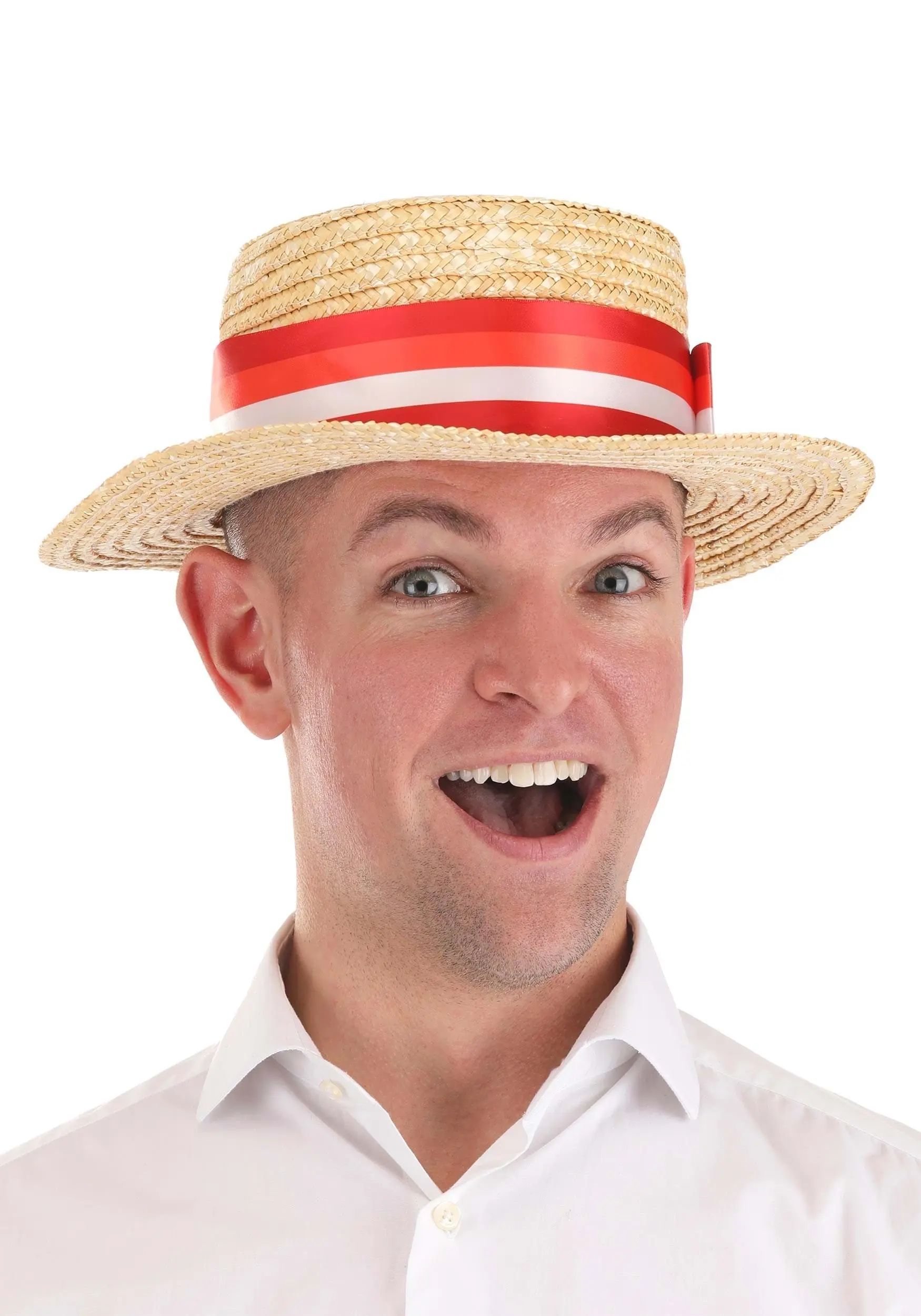 Elope Mary Poppins Bert Straw Hat For Adults 4 Elope Mary Poppins Bert Straw Hat For Adults - Image 2