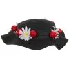 Elope Mary Poppins Black Costume Hat -Elope Store mary poppins black hat