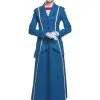 Disguise Limited Women's Mary Poppins Blue Coat Costume -Elope Store mary poppins womens mary poppins blue coat costume
