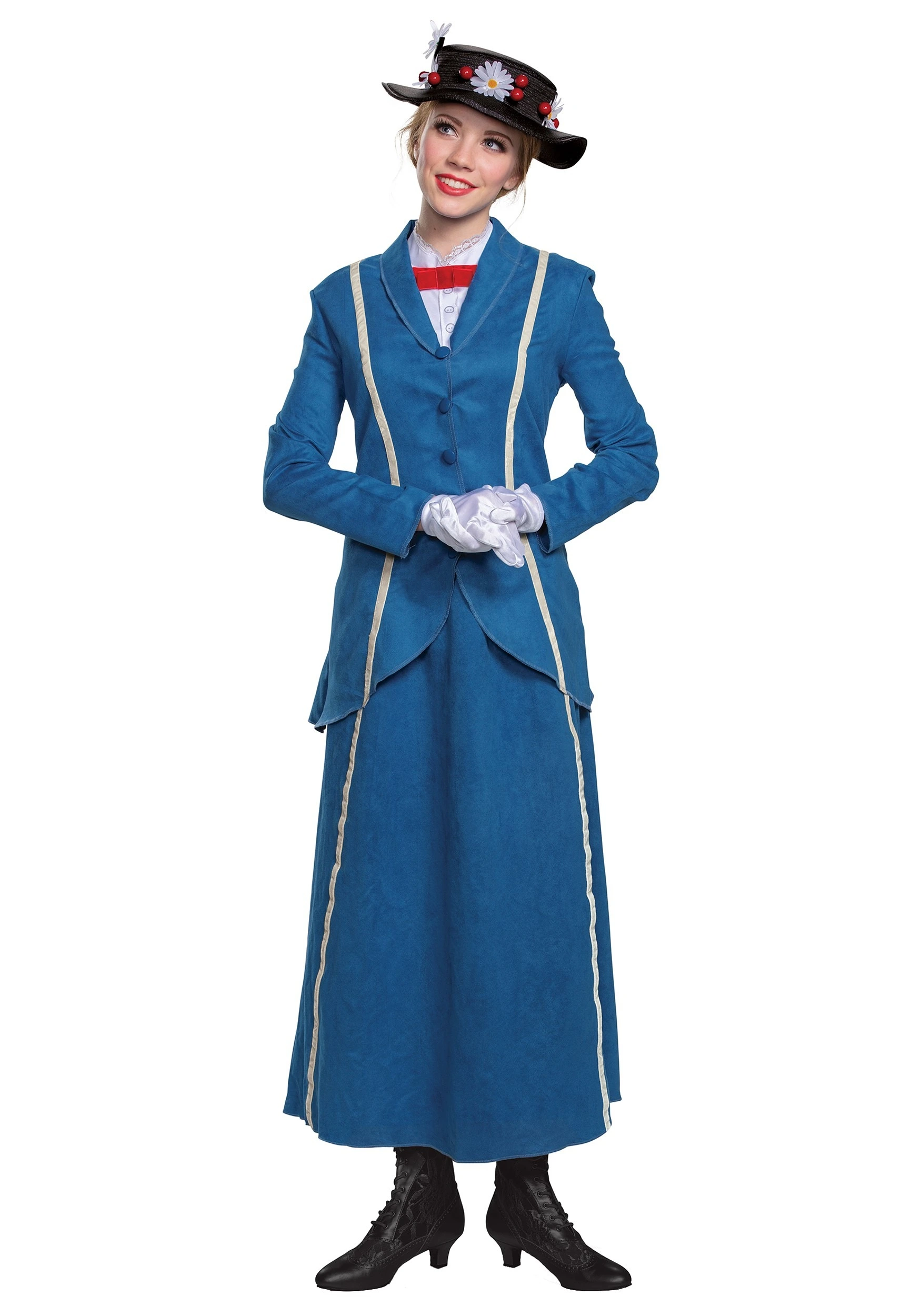 Disguise Limited Women's Mary Poppins Blue Coat Costume 3 Disguise Limited Women's Mary Poppins Blue Coat Costume