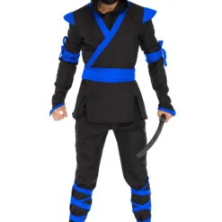 LEG AVENUE Blue Ninja Mens Costume