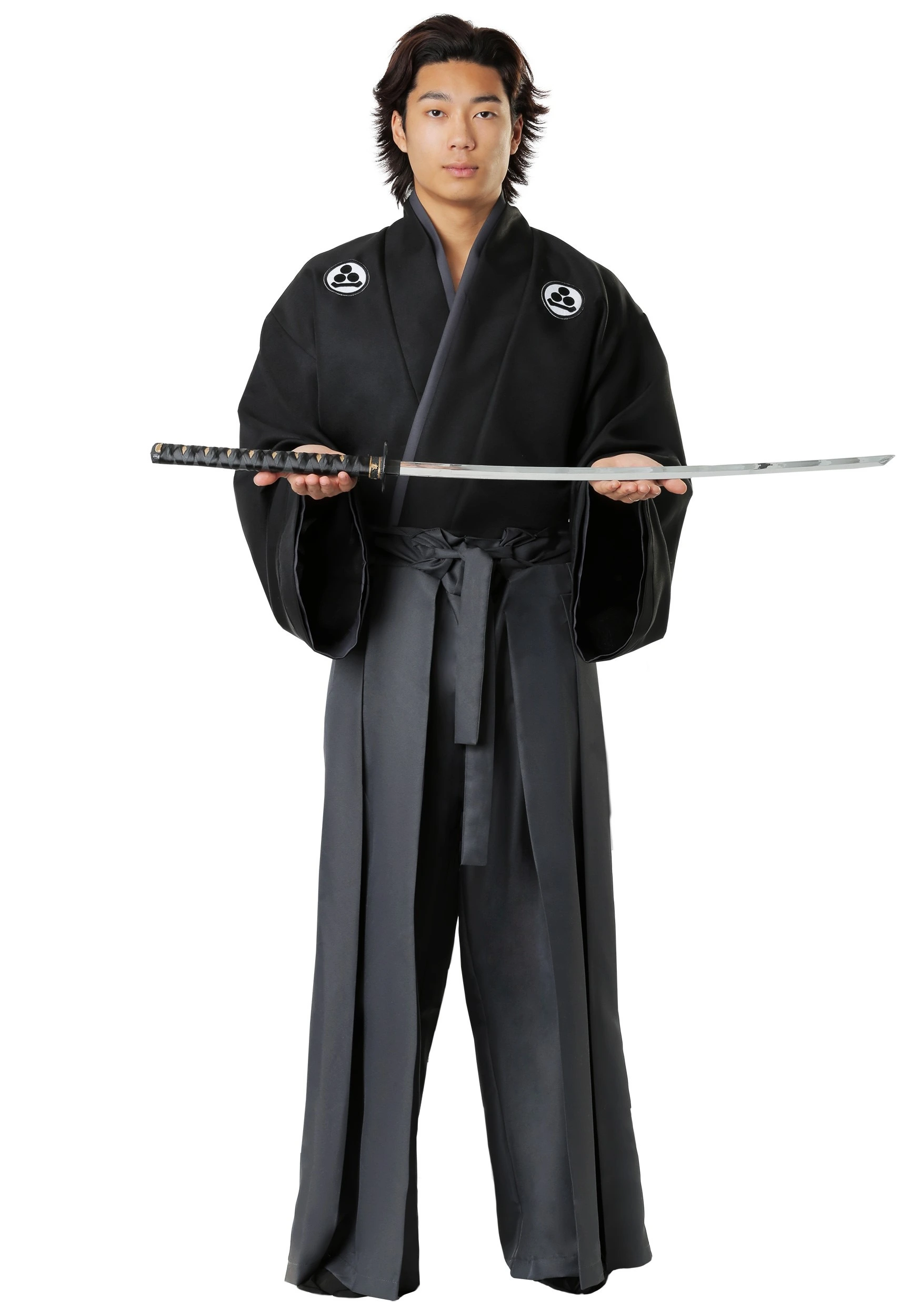 Fun Costumes Mens Classic Kimono Set Costume 3 Fun Costumes Mens Classic Kimono Set Costume
