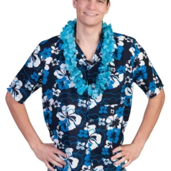 Funny Fashions Hawaiian Hibiscus Shirt For Men