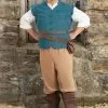 Fun Costumes Flynn Rider Costume For Plus Size Men From Disney's Tangled 1 Fun Costumes Flynn Rider Costume For Plus Size Men From Disney's Tangled -Elope Store mens plus size tangled flynn rider costume